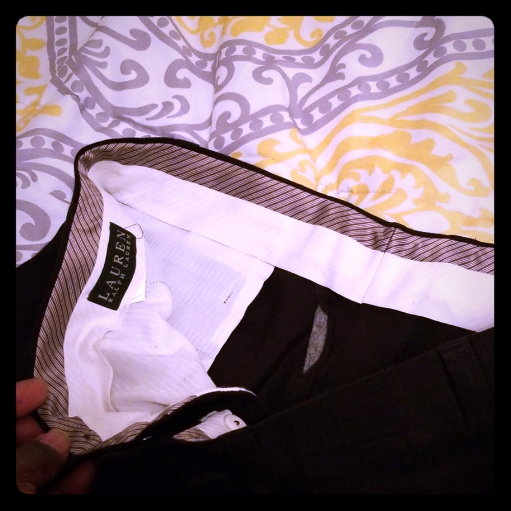 Clean pair of men's polo linen pants